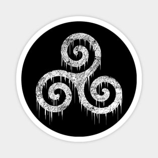 Triskele, Celtic symbol, Neopagan Magnet